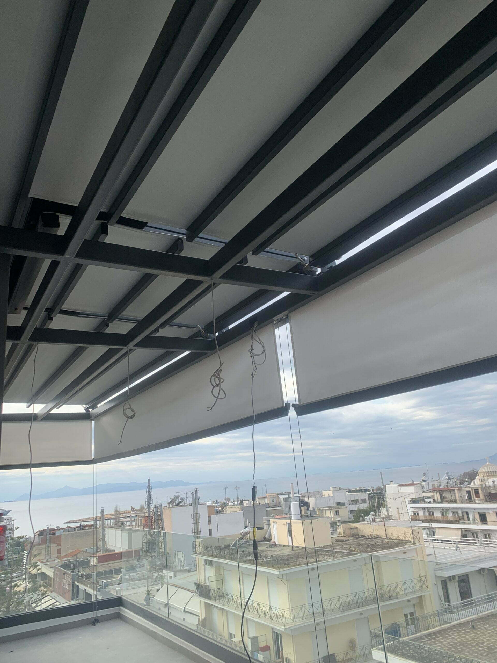 Τεντοπέργκολες Ανοιγοκλειόμενες Με Οδηγούς Αλουμινίου - 7