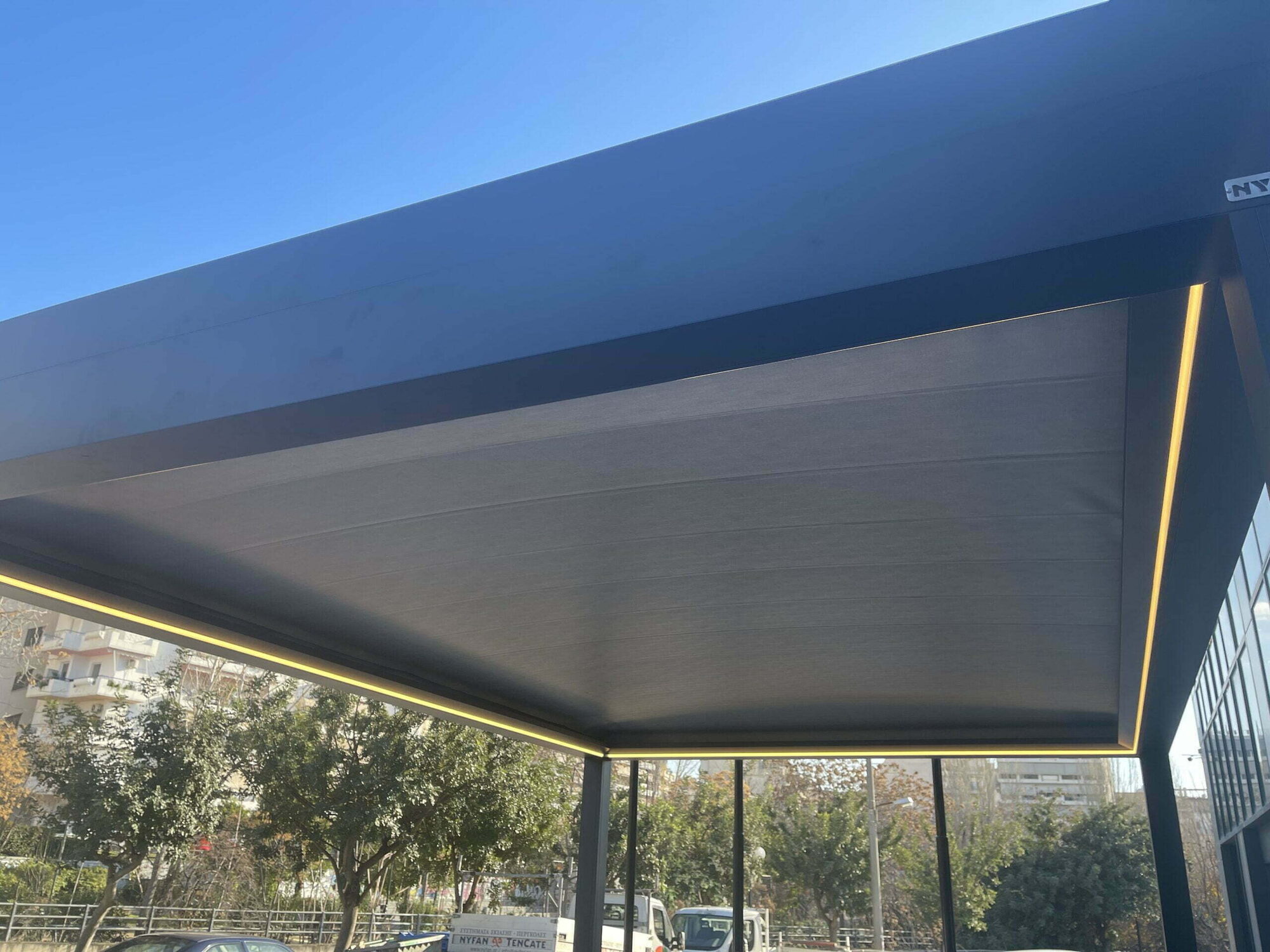 Τεντοπέργκολες Flat - 3